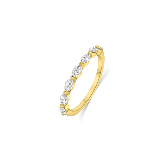 Classic Marquise Diamond Band