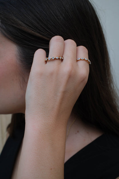 Classic Marquise Diamond Band